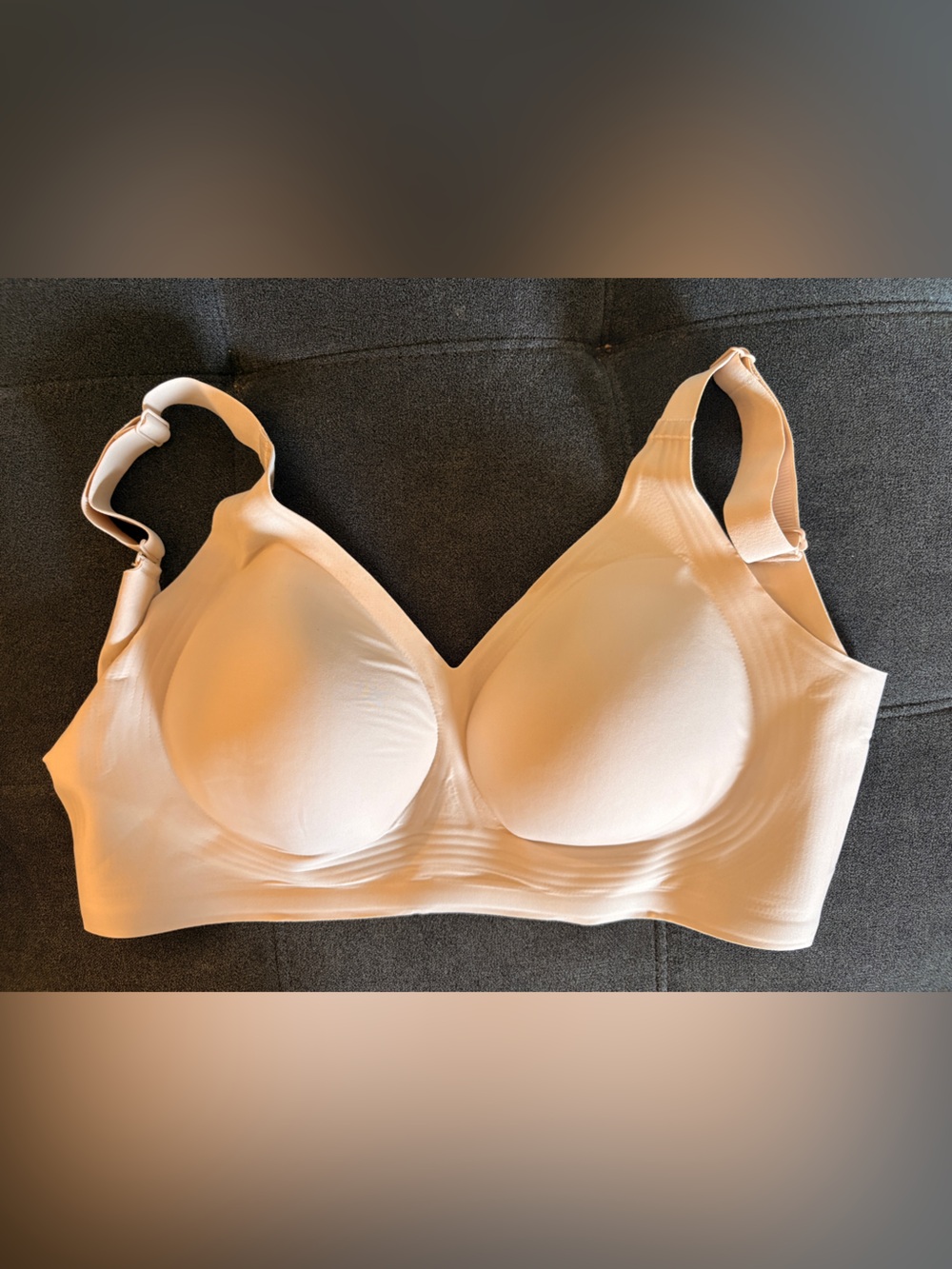 Oeak wireless nude “jelly” bra